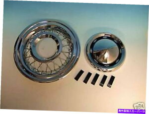 Wheel Covers Set of 4 56�V�F�r�[�A�N�Z�T���[���C���[�z�C�[��4�̊��S�ȐV����1956�Z�b�g���J�o�[ 56 Chevy Accessory Wire Wheel Covers Complete New 1956 Set of 4 �y���s�A���i�z