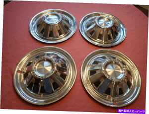 Wheel Covers Set of 4 1964�|���e�B�A�b�NGTO�f���b�N�X�z�C�[���J�o�[�A4�Z�b�g�ANOS�I 984128 1964 Pontiac GTO Deluxe wheel covers, set of 4, NOS! 984128 �y���s�A���i�z