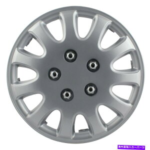 Wheel Covers Set of 4 �p�C���b�g������5���O�V���o�[�z�C�[���J�o�[�n�u�L���b�v�X�i�b�v�I��15 �C���`��4���Z�b�g Pilot Automotive 5 Lug Silver Wheel Cover Hub Cap Snap On 15 Inches Set of 4 �y���s�A���i�z