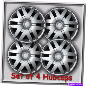 Wheel Covers Set of 4 16" �V���o�[�g���^�V�G�i�̃��v���J�z�C�[���L���b�v2009�N����2010�N�V�G�i�z�C�[����4�̃Z�b�g���J�o�[ 16" Silver Toyota Sienna Replica hubcaps 2009-2010 Sienna Wheel Covers Set of 4