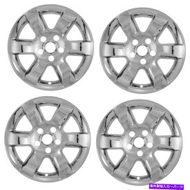 Wheel Covers Set of 4 CHROME 16" アロイホイールリムスキンハブが07-09日産ALTIMAのフルカバーキャップ CHROME 16" Alloy Wheel Rim Skins Hub Caps Full Covers For 07-09 Nissan ALTIMA