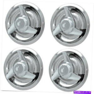 Wheel Covers Set of 4 4�V�����V�{���[GM 3�o�[�X�s�i�[�����[�z�C�[���Z���^�[�n�u�A����5���O�i�b�g�J�o�[�L���b�v 4 New Chevy GM 3 Bar Spinners Rally Wheel Center Hub Caps Rim 5 Lug Nut Covers
