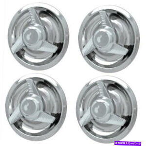 Wheel Covers Set of 4 4�V�����V�{���[GM 3�o�[�X�s�i�[�����[�z�C�[���Z���^�[�n�u�A����5���O�i�b�g�J�o�[�L���b�v 4 New Chevy GM 3 Bar Spinners Rally Wheel Center Hub Caps Rim 5 Lug Nut Covers