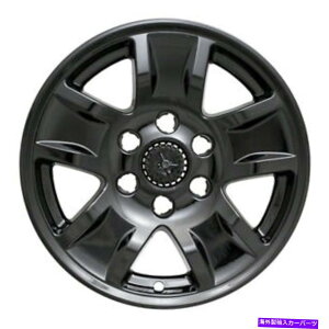 Wheel Covers Set of 4 �S��IWCIMP390BLK�z�C�[���J�o�[�Z�b�g Coast To Coast IWCIMP390BLK Wheel Cover Set �y���s�A���i�z