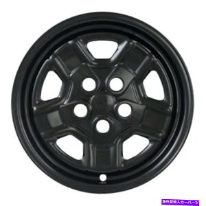 Wheel Covers Set of 4 4��CCI IWCIMP78BLK IMP78BLK�z�C�[���J�o�[�W�[�v�R���p�X14-16���p�g���I�b�g07����17�Z�b�g CCI IWCIMP78BLK IMP78BLK Wheel Cover Jeep Compass 14-16 & Patriot 07-17 Set of 4 �y���s�A���i�z