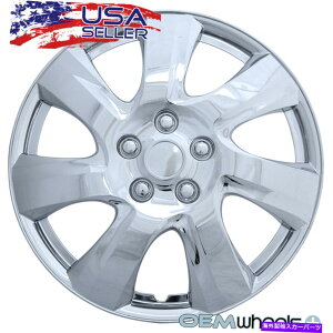 Wheel Covers Set of 4 4 NEW OEM CHROME 17" zC[LbvSCION SUV CAR CENTER WHEEL JDM̃ZbgJo[FITS 4 NEW OEM CHROME 17" HUBCAPS FITS SCION SUV CAR CENTER WHEEL JDM COVERS SET