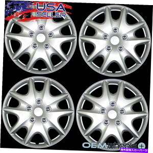 Wheel Covers Set of 4 4 NEW OEM SILVER 15 �n�u�L���b�vSCION SUV tC�ł�iQ��xB CAR CENTER�z�C�[���J�o�[�Z�b�g�Ƀt�B�b�g 4 NEW OEM SILVER 15 HUB CAPS FITS SCION SUV tC iQ xB CAR CENTER WHEEL COVER SET �y���s�A���i�z