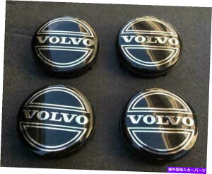 Wheel Covers Set of 4 4VOLVO BLACK CENTERzC[nuLbvNEW 4PC SET COVERS3546923 NEW 4PC SET OF 4 VOLVO BLACK CENTER WHEEL HUB CAPS COVER LOGO RIMS 3546923