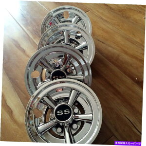 Wheel Covers Set of 4 zC[Jo[| |nuLbv| EZGO |NuJ[|i4jSS 8" StJ[g̃Zbg Set of (4) SS 8" Golf Cart | Wheel Covers | Hub Caps | EZGO | Club Car | Yam