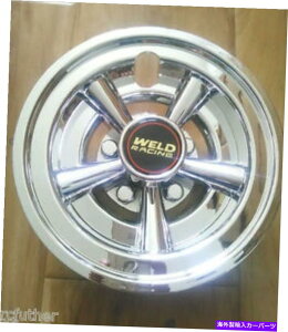 Wheel Covers Set of 4 8C`̃StJ[g̃zC[Jo[48" WELD CHROME 5̃X|[NnuLbvSET 8inch GOLF CART WHEEL COVERS 8" WELD CHROME 5 SPOKE HUB CAPS SET OF 4