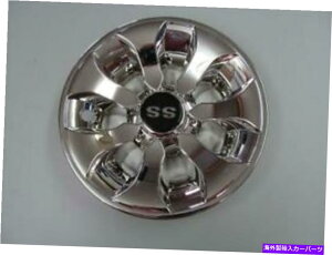 Wheel Covers Set of 4 SSN[nuLbv4̃LbvJo[0044SS8" zC[VKZbgtBbg SS Chrome Hub Cap fits 8" Wheel New Set of 4 Caps Covers #0044SS