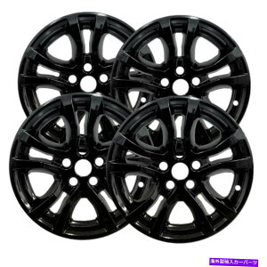 Wheel Covers Set of 4 2013-2014�V�{���[�J�}���i4�Z�b�g�j��CWS0271���߂�18' �O���X�u���b�N�z�C�[���X�L���J�o�[ 18' Gloss Black Wheel Skin Covers for 2013-2014 Chevy Camaro (Set of 4) #CWS0271 �y���s�A���i�z