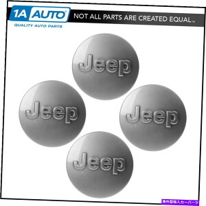 Wheel Covers Set of 4 W[vO[Oh`FL[̂߂4̃SZbgOEMzC[Z^[LbvJo[ OEM Wheel Center Cap Cover with Logo Set of 4 for Jeep Wrangler Grand Cherokee