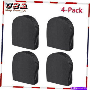 Wheel Covers Set of 4 4zC[^CRVg[[Jy[veN^[30" ̃Zbgh^CJo[ Waterproof Tire Covers Set Of 4 Wheel&Tyre RV Trailer Camper Sun Protector 30"