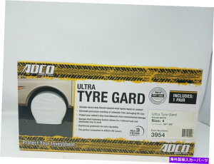 Wheel Covers Set of 4 ADCO 3954�z���C�g�E���g���^�C���K�[���z�C�[���J�o�[�T�C�Y4 24 ×26 �i2�Z�b�g�j ADCO 3954 White Ultra Tyre Gard Wheel Cover Size 4 24 x 26 (Set of 2) �y���s�A���i�z