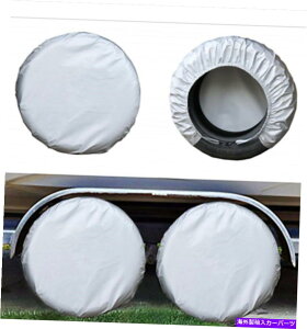 Wheel Covers Set of 4 Kayme�l�w�^�C����Rv�̃g���x���g���[���[�L�����s���O�J�[�r�j�[���z�C�[��4�̃Z�b�g���J�o�[���܂��A Kayme Four Layers Tire Covers Set of 4 for Rv Travel Trailer Camper Vinyl Wheel, �y���s�A