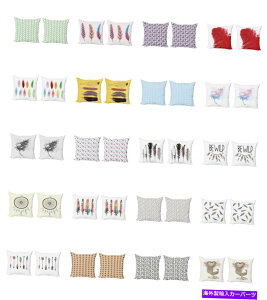 Wheel Covers Set of 4 4̃TCỸ\t@[̂߂2xbhAmbesonnetFU[NbVJo[Zbg Ambesonne Feather Cushion Cover Set of 2 for Couch and Bed in 4 Sizes