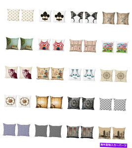 Wheel Covers Set of 4 4̃TCỸ\t@[̂߂2xbhAmbesonneBe[W`[t̃NbVJo[Zbg Ambesonne Vintage Motifs Cushion Cover Set of 2 for Couch and Bed in 4 Sizes