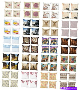 Wheel Covers Set of 4 4̃TCỸ\t@[̂߂4xbhAmbesonneBe[Wڍ׃NbVJo[Zbg Ambesonne Vintage Details Cushion Cover Set of 4 for Couch and Bed in 4 Sizes