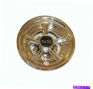 Wheel Covers Set of 4 CAP-029StJ[g̃zC[Jo[A8" SSA}nAEZ-GóANuJ[A4Zbg CAP-029 Golf Cart Wheel Cover, 8" SS, Yamaha, EZ-Go, Club Car, Set of 4