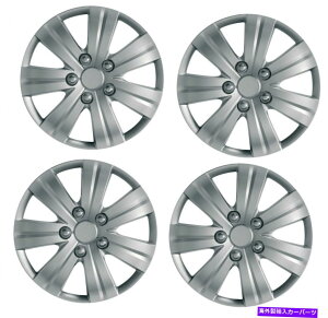 Wheel Covers Set of 4 4zC[gnũZbǵAY}CNA[PIXOɍ14" Jo[Lbv Set of 4 Wheel Trims Hub Caps 14" Covers fits Nissan Micra Almera Note Pixo
