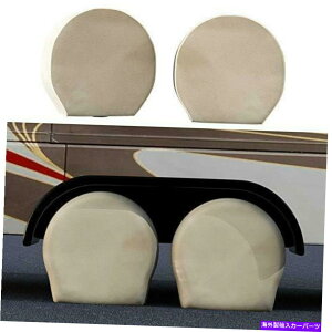 Wheel Covers Set of 4 RV�I�[�g�g���b�N�J�[�L�����p�[�g���̂��߂�4�{�̃L�����o�X�z�C�[���^�C���J�o�[��TCP�O���[�o���Z�b�g... TCP Global Set of 4 Canvas Wheel Tire Covers for RV Auto Truck Car Camper Tra...