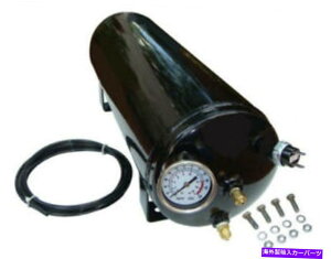 Train Horn 5 PORT 1.5 GAL AIR TANK KIT WITHGAQ[W/XCb`/ HOSE /pTRAIN HORN 5 PORT 1.5 GAL AIR TANK KIT WITH AIR GAUGE/SWITCH/HOSE/FITTINGS FOR TRAIN HORN