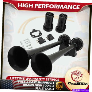 Train Horn 12V LOUD DUAL�g�����y�b�gTRAIN�G�A�z�[��SYSTEM KIT CAR /�g���b�NCHROME VXH2112C 18 PSI 12V LOUD DUAL TRUMPET TRAIN AIR HORN SYSTEM KIT CAR/TRUCK CHROME VXH2112C 18 PSI �y���s�A���i�z