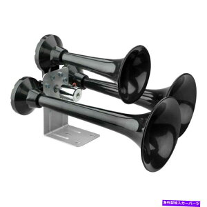 Train Horn Wolo 847シベリアエクスプレス3トランペット黒電車エアホーン Wolo 847 Siberian Express 3 Trumpet Black Train Air Horn