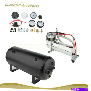 Train Horn 200TCCk@^NI{[hVXeLbg̗Ԃ̃gbN{[gz[ 200 Psi Air Compressor Tank Onboard System Kit For Train Truck Boat Horn