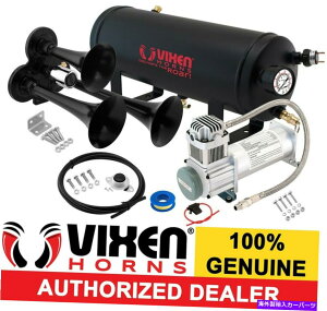 Train Horn gbN//sbNAbvEhVXe/1.5GGA^N/ 200psi / 3gybĝ߂̓dԃz[Lbg Train Horn Kit for Truck/Car/Pickup Loud System /1.5G Air Tank/200psi/3 Trumpets