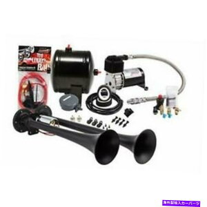 Train Horn KleinngCz[̊SȃfAgbNCz[120 psi̖^CVXeHK2-1 Kleinn Train Horns Complete dual truck air horn 120 psi sealed air system HK2-1
