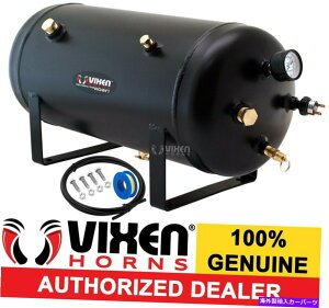 Train Horn 5K8 PORTS AIR TANK KIT W / GAUGESWITCH TRAIN HORNS /tVXT5000 5 GALLON 8 PORTS AIR TANK KIT W/ GAUGE & SWITCH TRAIN HORNS/SUSPENSION VXT5000