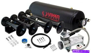 Train Horn gbNprNZz[gCz[Lbg/J[/Z~BVXe - 200psiI{[hRv[g Vixen Horns Train Horn Kit for Trucks/Car/Semi. Complete Onboard System- 200psi