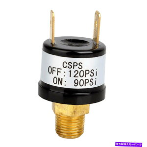 Train Horn 90-120 PSIGA̓XCb`^N}Eg^Cv1/4uvNPT 12VdԃGAz[ 90-120 PSI Air Pressure Switch Tank Mount Type 1/4'' NPT 12V Train Air Horn