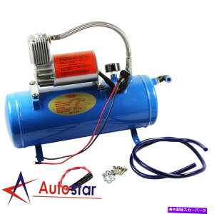 Train Horn DC 12V 150PSICk@6bg^NpgCz[LsOJ[̃^C DC 12V 150PSI Air Compressor With 6 Liter Tank For Train Horns Motorhome Tires