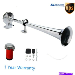 Train Horn 150DB 12VVOgybgGA[z[RvbT[Zbg̎Ԃ̃gbN[[{[ggC 150DB 12V Single Trumpet Air Horn Compressor Set Car Truck Lorry Boat Train