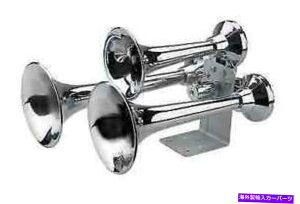 Train Horn Wolo 850�V�x���A�G�N�X�v���X�N���[���g���C���z�[��12�A�{���g152�f�V�x�� Wolo 850 Siberian Express Chrome Train Horn 12-Volt 152 Decibels �y���s�A���i�z
