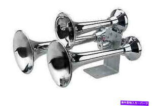 Train Horn Wolo 852�V�x���A�G�N�X�v���X�N���[���d�ԃz�[���X�g���b�v�o���u152�f�V�x�� Wolo 852 Siberian Express Chrome Train Horn Lanyard Valve 152 Decibels