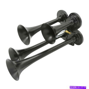 Train Horn �X�[�p�[���E�h150�f�V�x���̂��߂�12V�d�C�\���m�C�h�Ǝl�g�����y�b�g�d�ԃG�A�z�[�� Super Loud 150db Four Trumpet Train Air Horn with 12V Electric Solenoid for �y���s�A���i�z