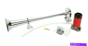 Train Horn 150DBX[p[EhVOgybgGA[z[RvbT[LbgtBbgdԎԂ̃gbÑ{[g 150DB Super Loud Single Trumpet Air Horn Compressor Kit Fit Train Car Truck Boat