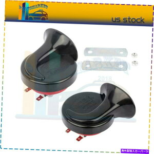 Train Horn 12V 135 DB�ϋv���ɗD�ꂽ�X�[�p�[���E�h�f���A���G�A�z�[���L�b�g�̃g�����y�b�g�Ԃ̃g���b�N��ԃ{�[�g 12V 135 DB Durable Super Loud Dual Air Horn Kit For Trumpet Car Truck Train Boat �y���s�A���i�z