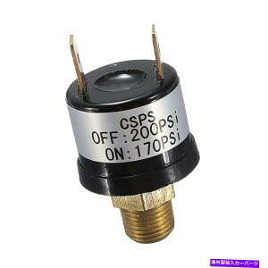Train Horn �d�ԃz�[���R���v���b�T�[�G�A�[���̓X�C�b�`12V 170PSI?200PSI�n�C�p�t�H�[�}���X Train Horn Compressor Air Pressure Switch 12V 170PSI~200PSI High Performance