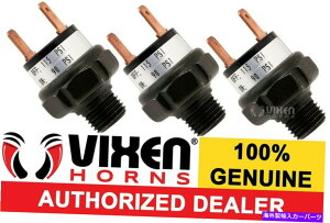 Train Horn 3 PACK 90115 PSI AIR̓XCb`VALVE F / HORN COMPRESSOR TANK 12V VXA7115-3 3 PACK 90-115 PSI AIR PRESSURE SWITCH VALVE F/HORN COMPRESSOR TANK 12V VXA7115-3