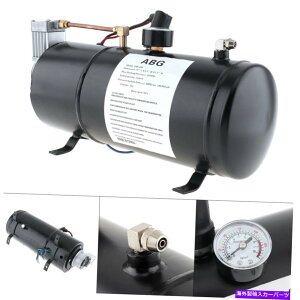 Train Horn GARvbT[^NQ[W150TC12VgCgybgzgbN{[gp Air Compressor Black Tank Gauge 150 Psi for 12v Train Trumpet Horns Truck Boat