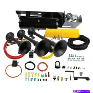 Train Horn Kleinnz[YSDKIT-734z[AS{gItH[hA730gvz[gC Kleinn Horns SDKIT-734 Horn, Complete bolt-on For Ford, 730 Triple Train Horn