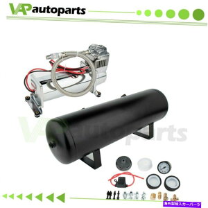 Train Horn 3MGA^NԓdԂ̃z[̂߂200psĩGARvbT[LbgI{[hVXeLbg 3 Gal Air Tank 200 Psi Air Compressor Kit Onboard System Kit For Car Train Horn