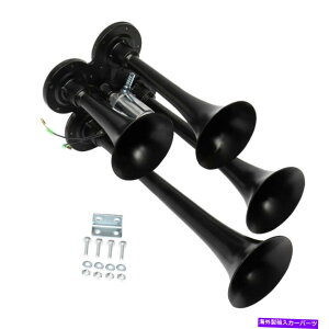 Train Horn 600DBX[p[EhJ[gCz[12VlgybgpgbNSUVԃ{[g 600DB Super Loud Car Train Horn 12V Four Trumpets For Trucks SUV Car Boat