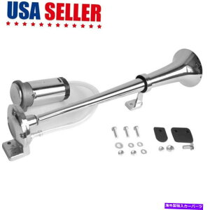 Train Horn 150DB 12VX[p[gbNԂ̎Ԃ̂߂ɑ吺ŃGAz[RvbT[VOgybgLbg 150DB 12V Super Loud Air Horn Compressor Single Trumpet Kit For Truck Train Car