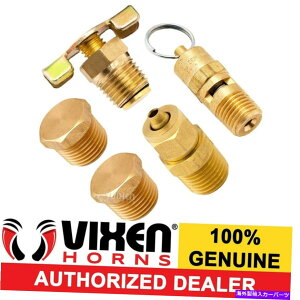 Train Horn I{[hTRAIN / AIR HORN TANK̃CXg[EpKITDRAIN / SAFETY VALVE VXK9902 ONBOARD TRAIN/AIR HORN TANK INSTALLATION FITTINGS KIT DRAIN/SAFETY VALVE VXK9902